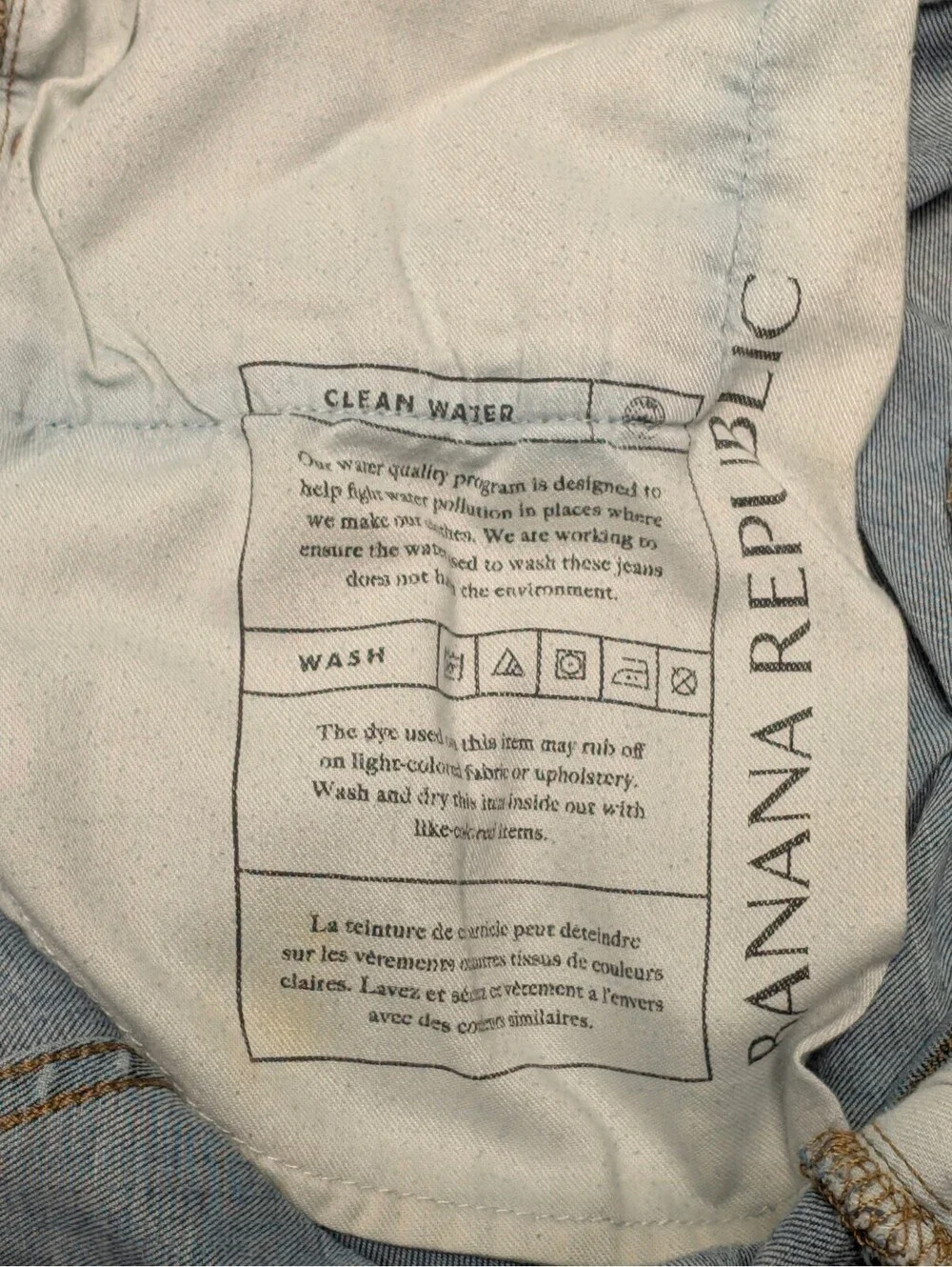 Banana Republic Athletic Tapered Fit Jeans Medium Wash Stretch 36x30 (38x29)